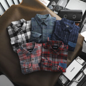 FAPAS｜Shirt Dài Regular Carofive