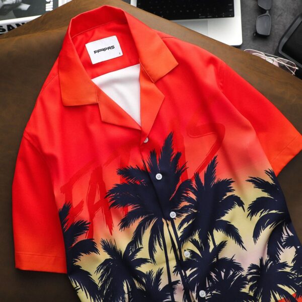 FAPAS｜Top S/S Shirt Relaxed Nightfall