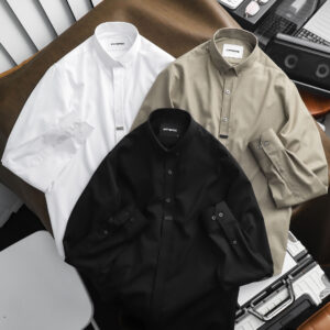 FAPAS｜Top L/S Shirt Slimfit Bamboo Plas