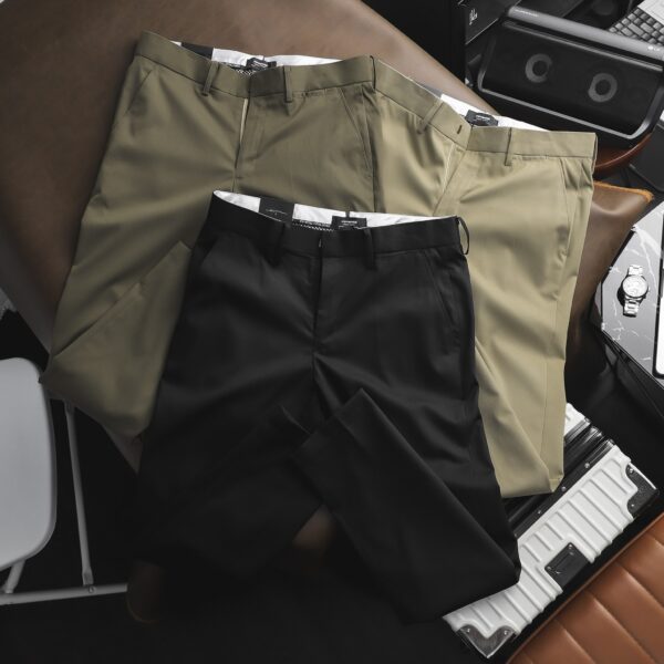 FAPAS｜Trousers Slimfit Gren
