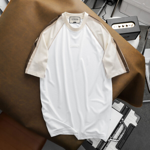 FAPAS｜Tee Ngắn Mesh Relaxed Raisin