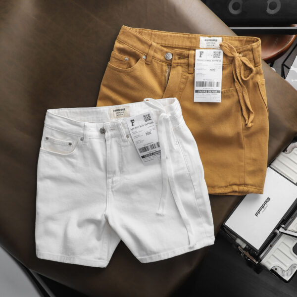 FAPAS｜Shortss Jean Relaxed Creamed