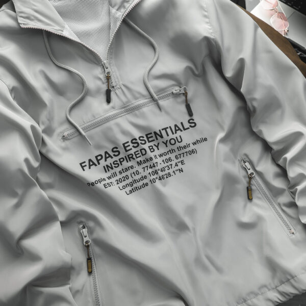 FAPAS｜Jacket Gió Regular Gul