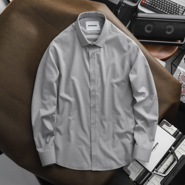 FAPAS｜Shirt Dài Slimfit Bambo Knin