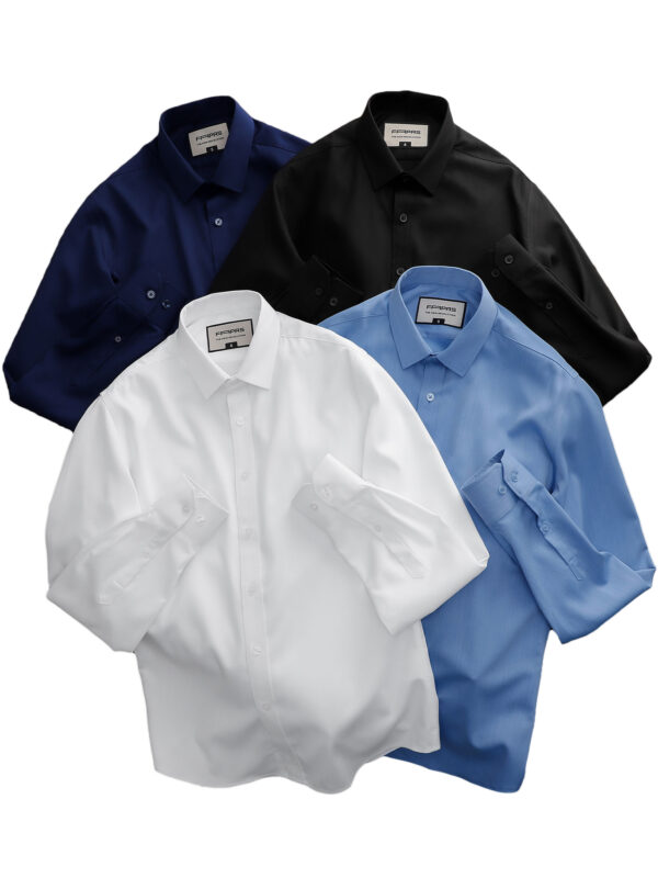 FAPAS｜Top L/S Shirt Slimfit Diction