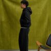 Goers Studio Capsule Double-Zipped Hoodie in Black
