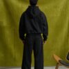 Goers Studio Capsule Double-Zipped Hoodie in Black