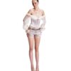 VIERY｜Liquid Noir Shorts