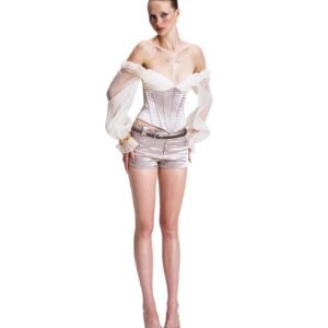 VIERY｜Liquid Noir Shorts