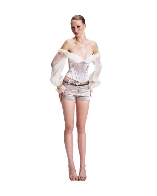 VIERY｜Liquid Noir Shorts
