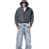 STRESSMAMA Ss26 Core V2 Zip Hoodie 帽T(Dark Blue)