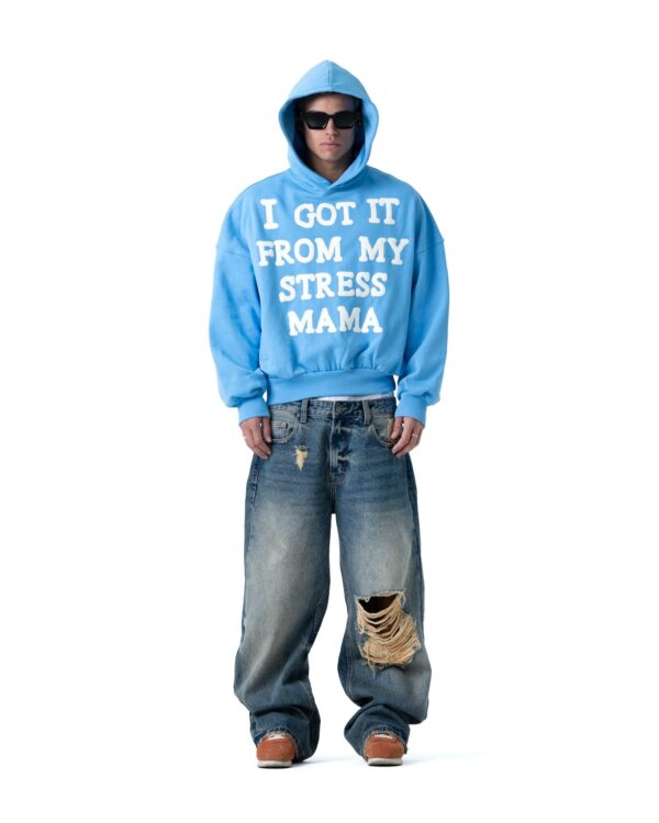 STRESSMAMA Ssma Igifms Hoodie 帽T(藍)