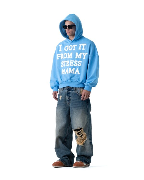 STRESSMAMA Ssma Igifms Hoodie 帽T(藍)