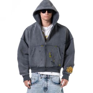 h4_da404eff-b7f7-45f5-a443-221f28ff7dbf STRESSMAMA Ss26 Core V2 Zip Hoodie 帽T(Dark Blue)