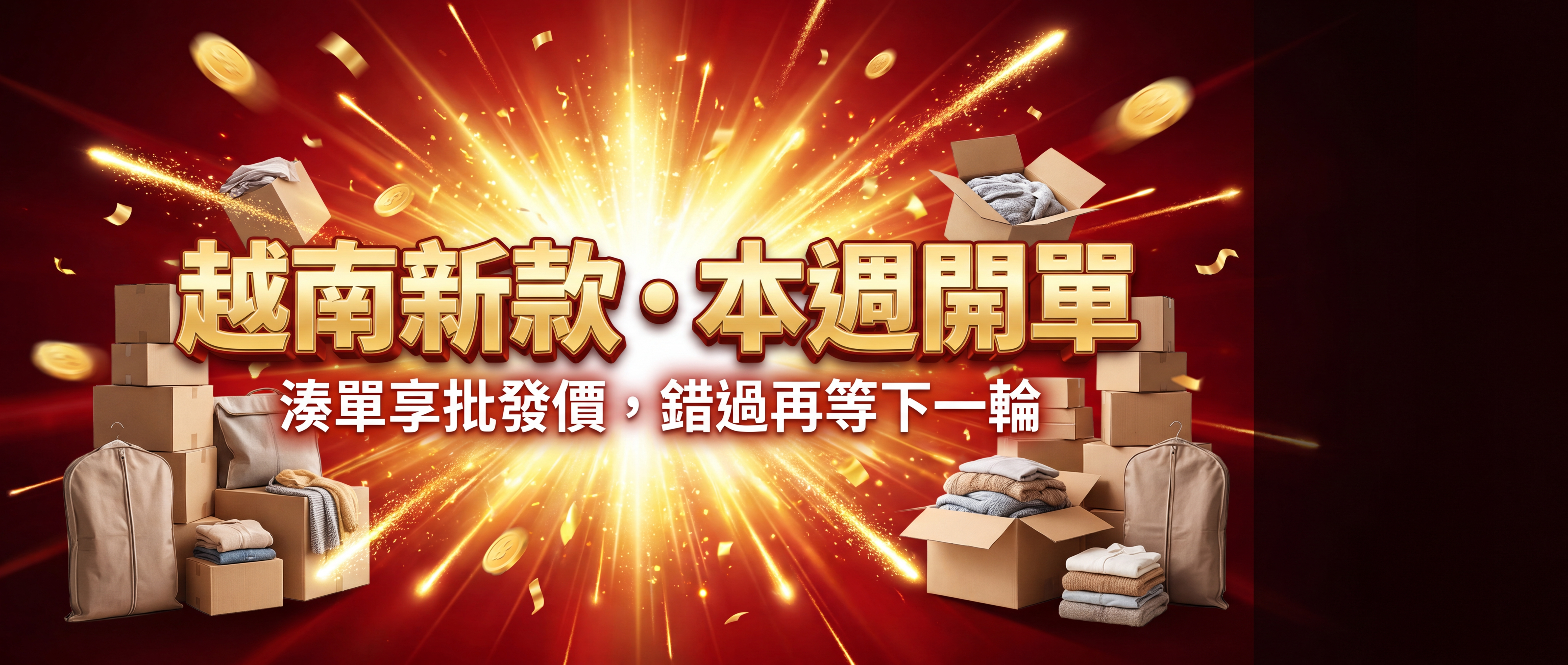 越南新款 本週開單
