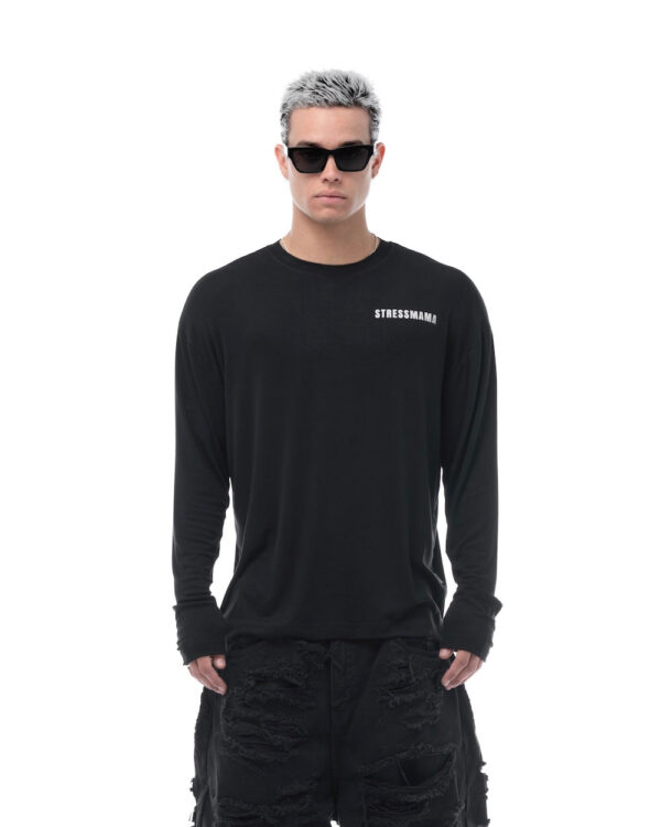 STRESSMAMA Hôtel Mama Longsleeve 長袖T(黑)