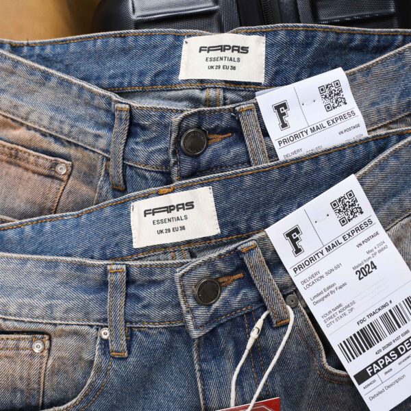 FAPAS｜Short Jean Straight Fit Rapstar