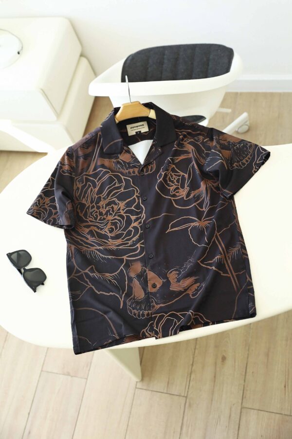 FAPAS｜Top S/S Shirt Relaxed Camel SS2