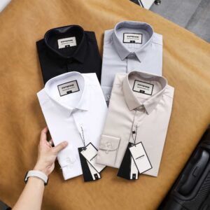 img-1435 FAPAS|L/S Shirt Slimfit Grill