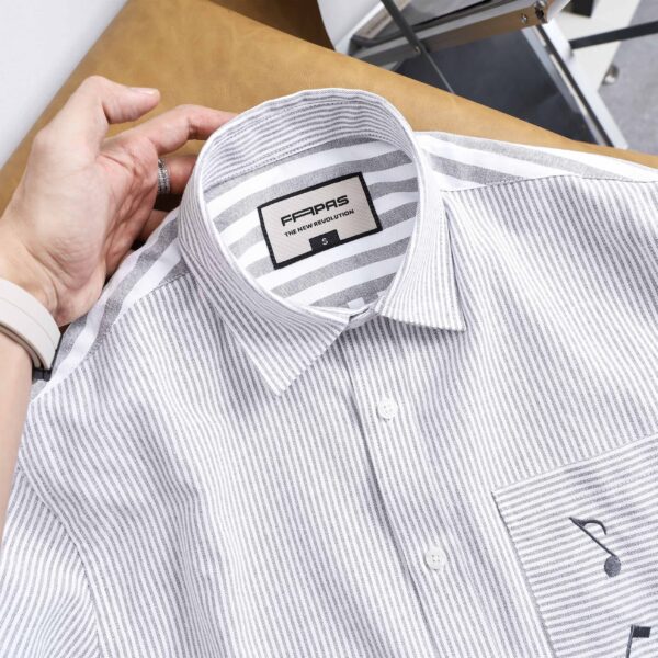 FAPAS｜Top L/S Shirt Relaxed Mirror