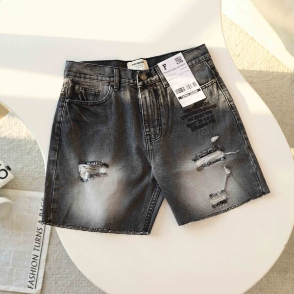 FAPAS｜Shortss Jean Relaxed Carbon