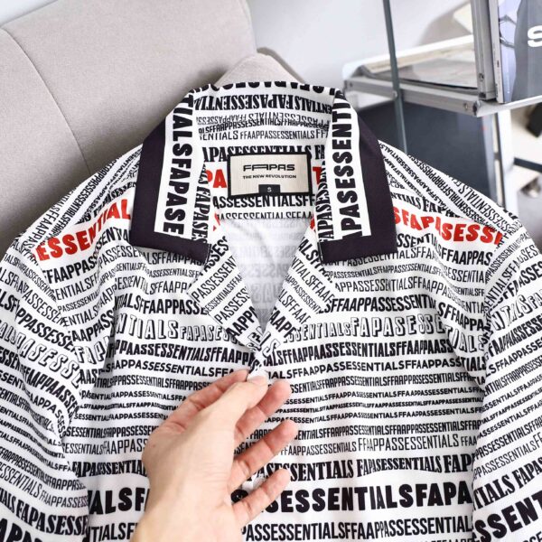 FAPAS｜Top S/S Shirt Relaxed Marble