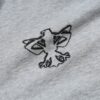 SWE Cross Zip Hoodie 帽T(灰)