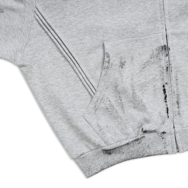 SWE Cross Zip Hoodie 帽T(灰)