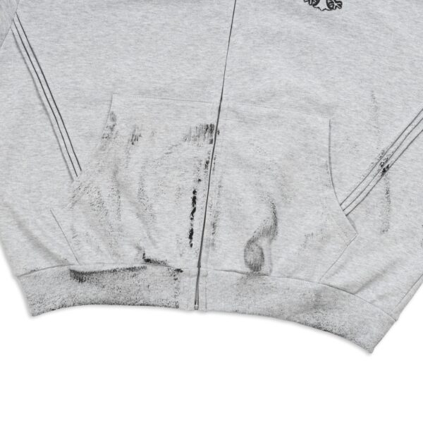 SWE Cross Zip Hoodie 帽T(灰)
