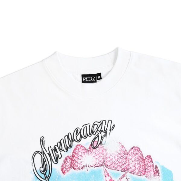 SWE Grillz Boxy Tee T恤(白)