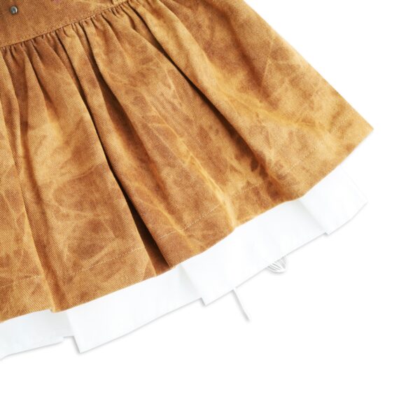SWE Rusted Layer Mini Skirt 褲子(棕)