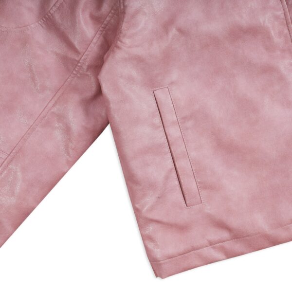 SWE Blossom Leather Jacket 外套(粉)
