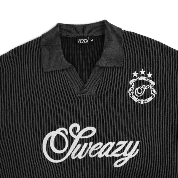 SWE L/s Knit Polo 針織T(黑)