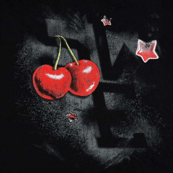 SWE Cherry Boxy Tee T恤(黑)