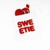 SWE Peeking Pocket Baby Tee T恤(白)