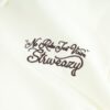 SWE Script Crop Polo 上衣