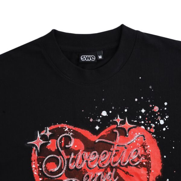 SWE Candy Roses Boxy Tee T恤(黑)