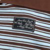 SWE Stripe Crop Polo 上衣(藍)