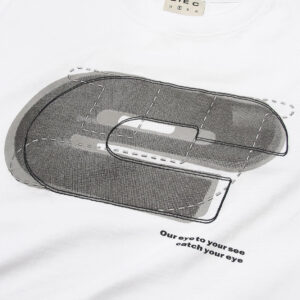 EYEC Big e Logo T恤(白)