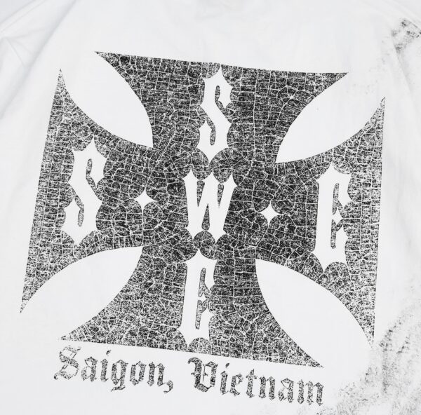 SWE Cross L/s Boxy Tee 長袖T(白)