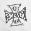SWE Cross Boxy Tee T恤(白)