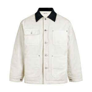 MAVERIK STUDIO｜ALMV DENIM WORK JACKET ( WHITE )