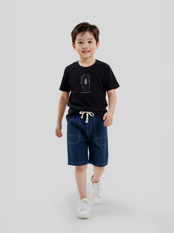 COUPLETX｜Tee Trẻ Em Green Ex Think Green Live Green