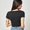 COUPLETX｜Tee Nữ Croptop Đắp Tà