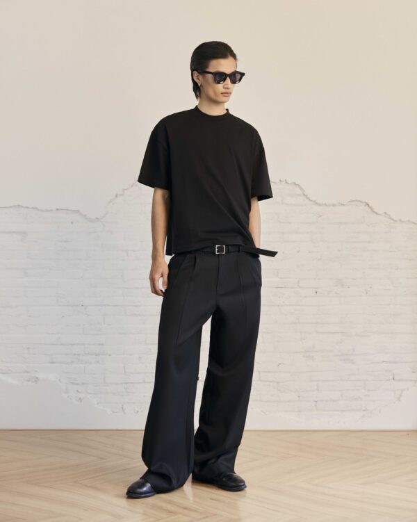 MAVERIK STUDIO｜MAVERIK® BOXY FIT COTTON BLANK (BLACK)