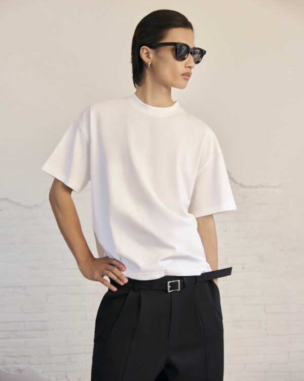 MAVERIK STUDIO｜MAVERIK® BOXY FIT COTTON BLANK (WHITE)