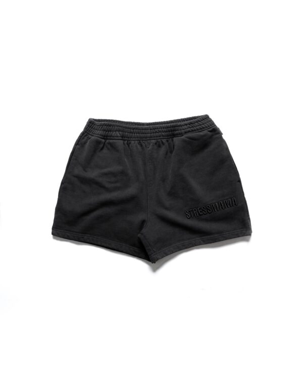 STRESSMAMA Ssma Washed Sweat Shorts 短褲(黑)