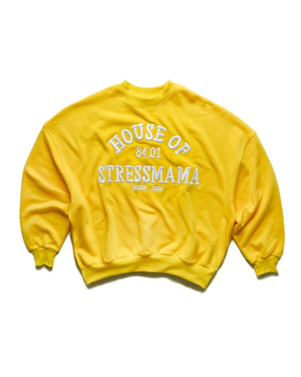 STRESSMAMA Ss26 Hosm Sweater 毛衣(黃)