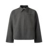MAVERIK STUDIO｜MAVERIK® ASH ZIP - UP JACKET ( GREY )