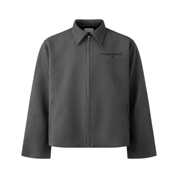 MAVERIK STUDIO｜MAVERIK® ASH ZIP - UP JACKET ( GREY )